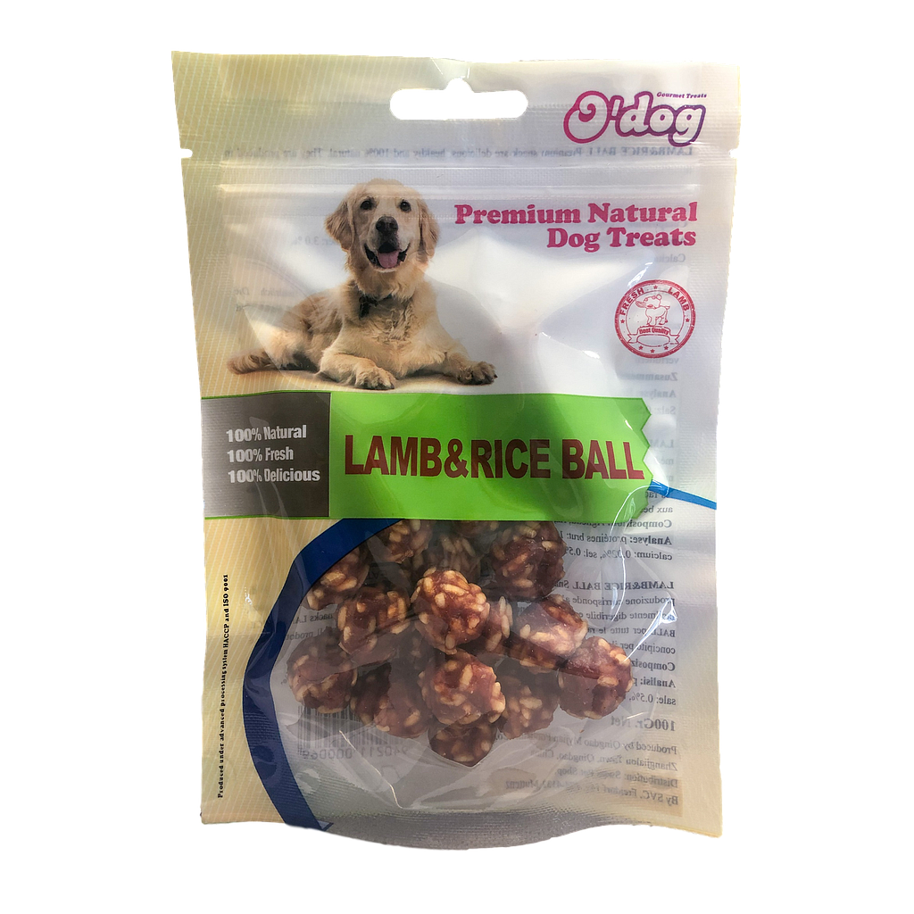 O Dog Lamb and Rice Ball