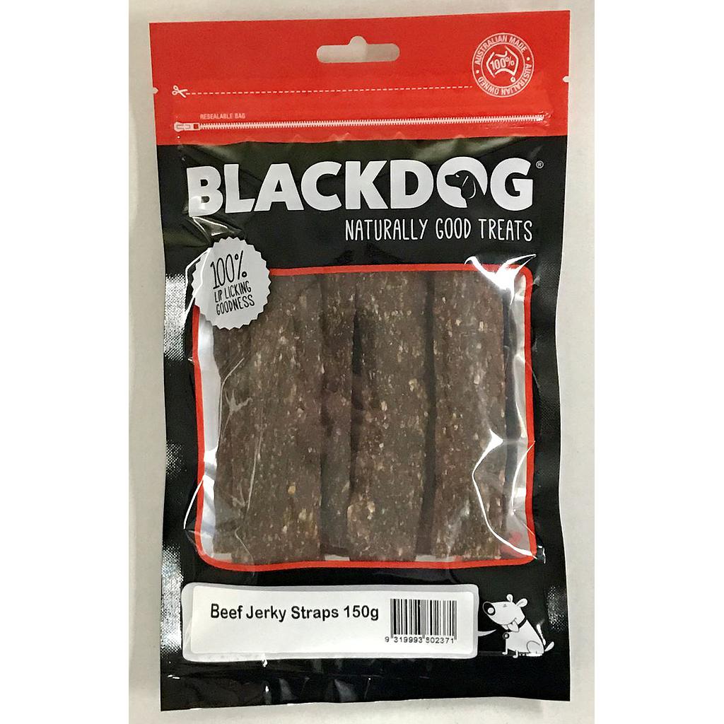 Blackdog Jerky Straps Beef 150g