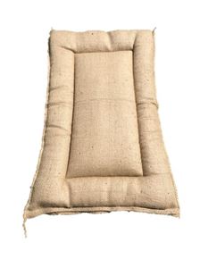 Jute & Recycled Natural Wool Dog Bed