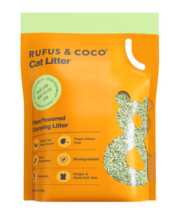 Rufus & Coco Plant Powered Clumping Litter 3.7Kg