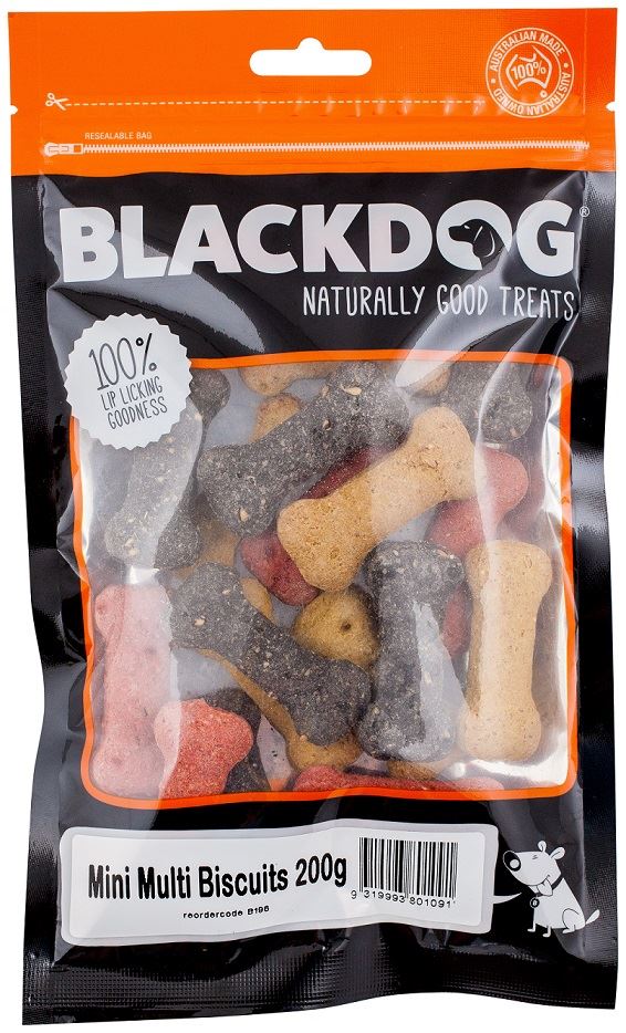 Blackdog Mini Multi-Mix Biscuits 150g