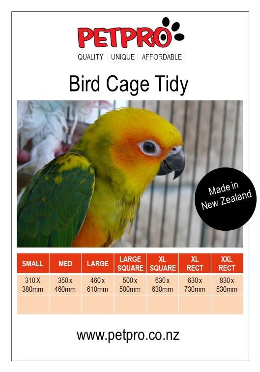 Bird Cage Tidy Large 460 x 610