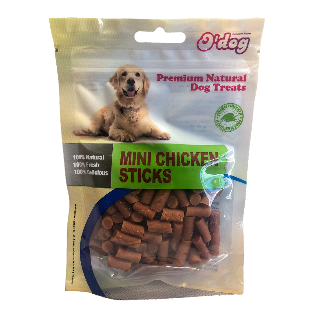 O Dog Mini  Chicken Sticks 100g