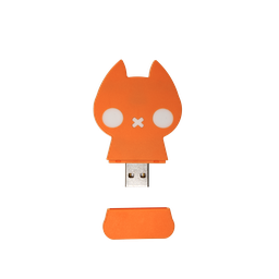 [RCLCT4-1] Rufus & Coco Cat Toy Laser Rechargeable Orange (for xship)