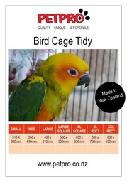 [BTLARGE] Bird Cage Tidy Large 460 x 610