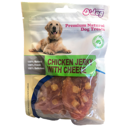 [ODCJC] O Dog Chicken Jerky with Cheese 100g