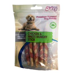 [ODCWMS] O Dog Chicken & White Munchy Stick 100g