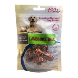 [ODLRB] O Dog Lamb & Rice Ball 100g